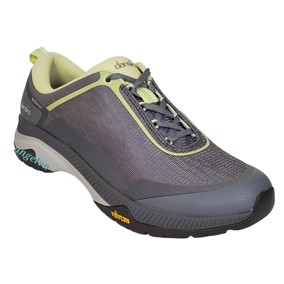 New Dansko Makayla sneakers grey mesh waterproof outdoor arch support hiking - Picture 1 of 13